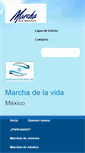 Mobile Screenshot of marchadelavida.com.mx
